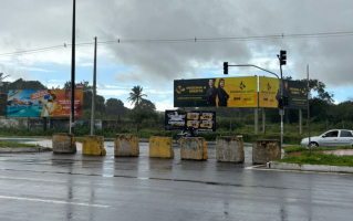 Retorno de avenida em Feira de Santana é interditado após engarrafamento até o fim de junho; veja alternativa